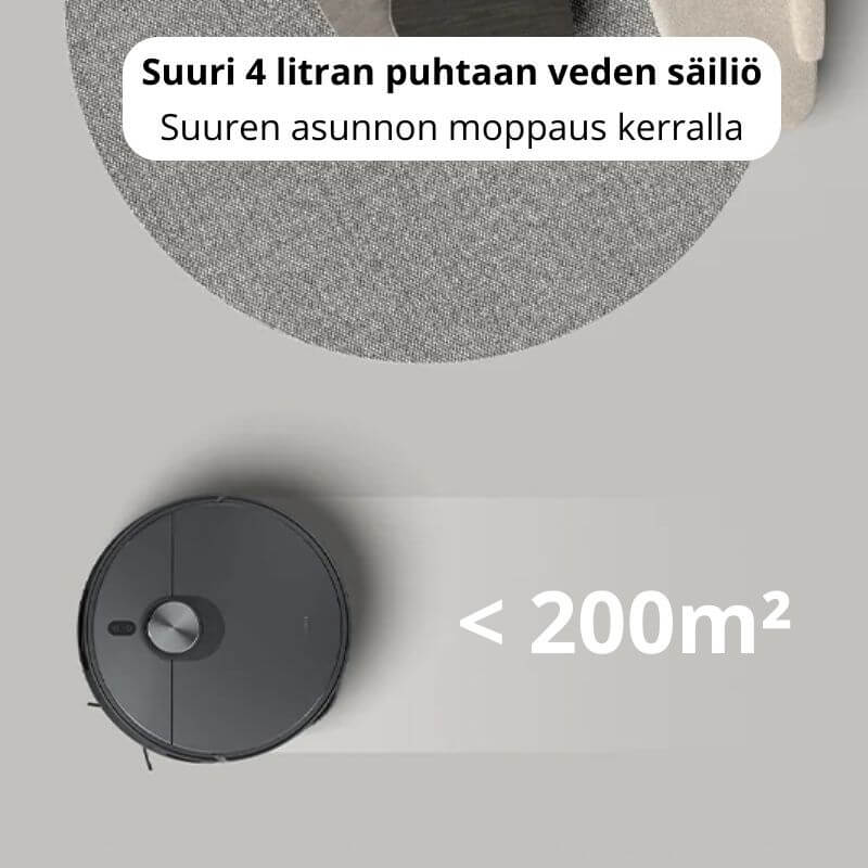 Xiaomi Robot Vacuum X20 Max robotti-imuri & -moppi + puhdistustelakka