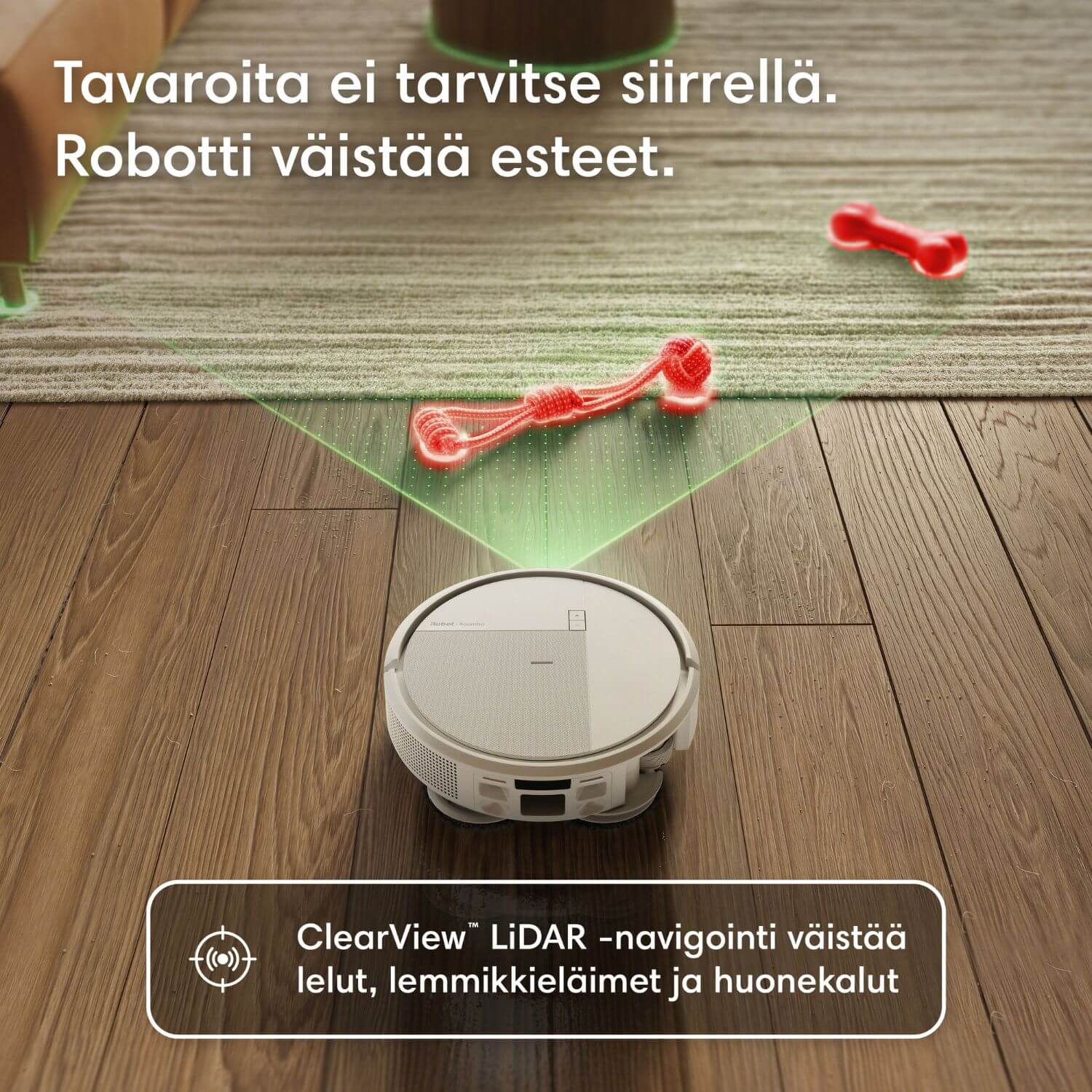 iRobot Roomba Combo 515+ robotti-imuri & -moppi + puhdistustelakka