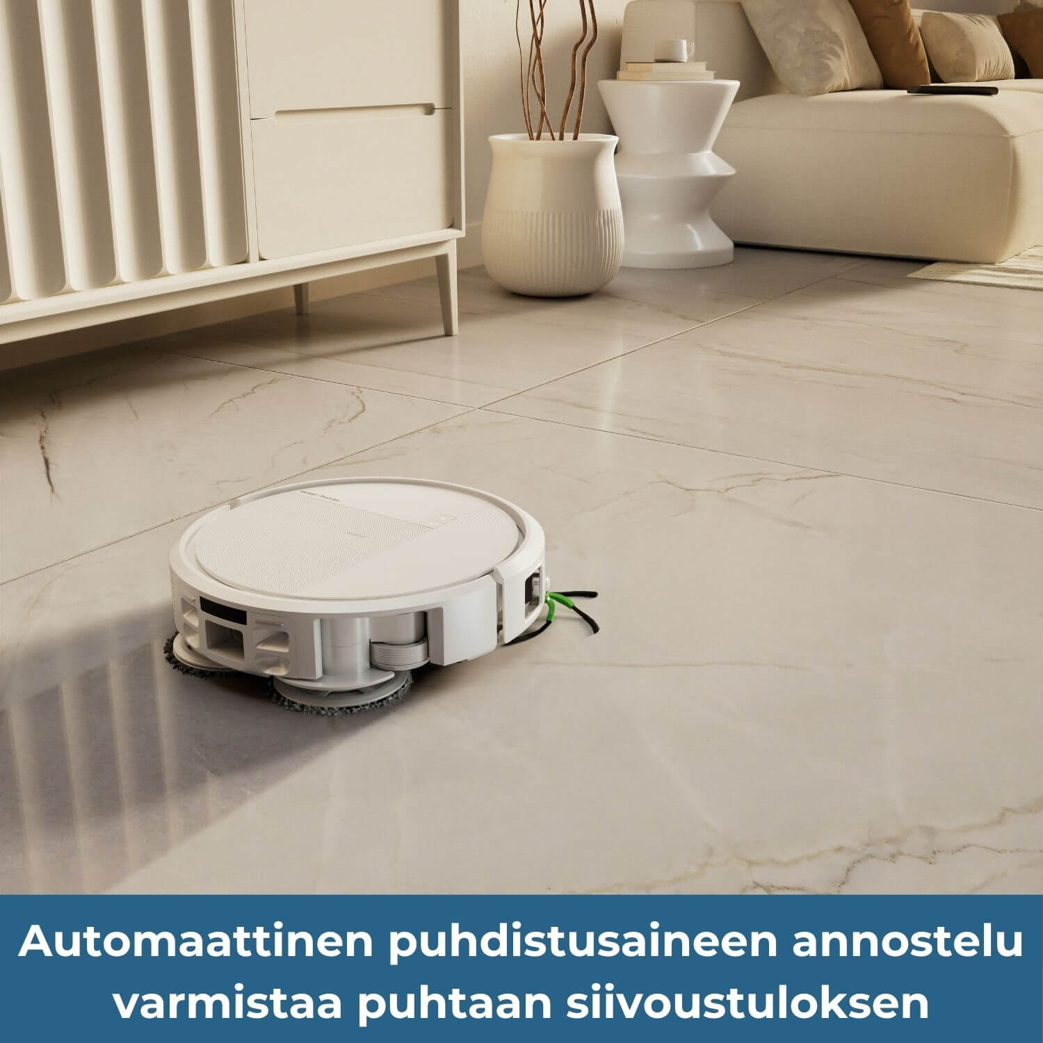 iRobot Roomba 575+ Combo robotti-imuri & -moppi + puhdistustelakka