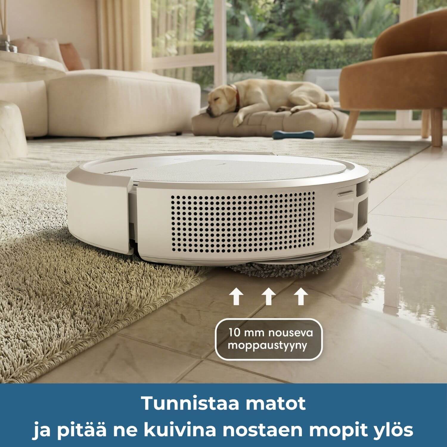 iRobot Roomba 575+ Combo robotti-imuri & -moppi + puhdistustelakka
