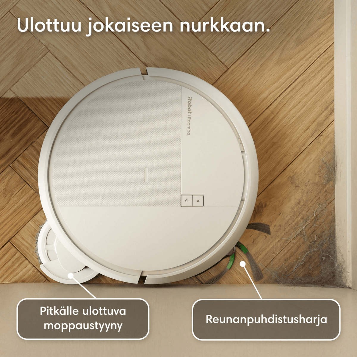 iRobot Roomba 415+ Combo robotti-imuri & -moppi + puhdistustelakka