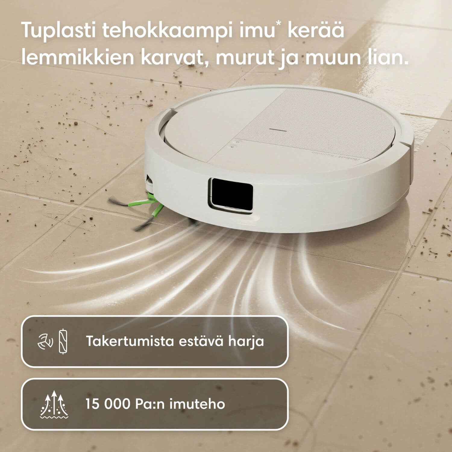 iRobot Roomba Combo 115+ robotti-imuri & -moppi + tyhjennystelakka