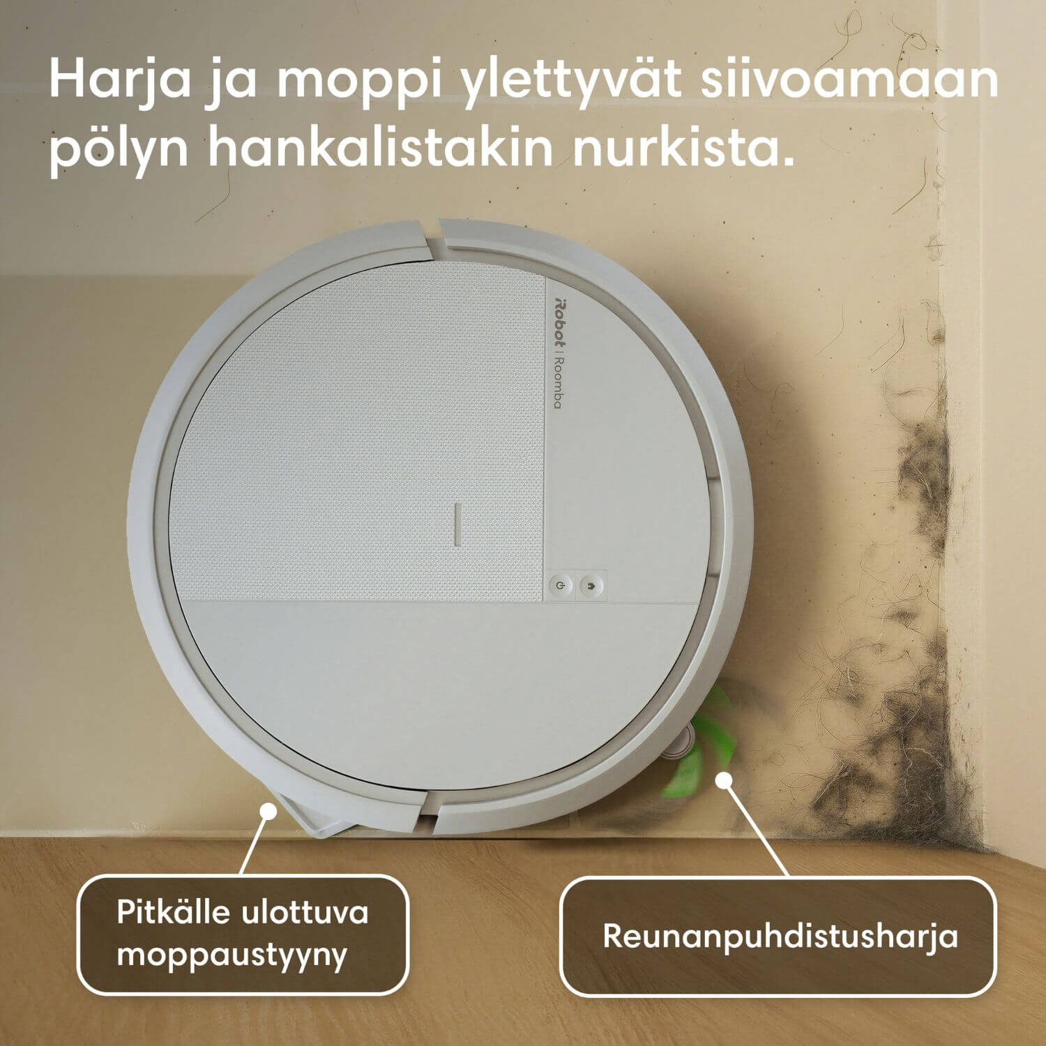 iRobot Roomba Combo 115+ robotti-imuri & -moppi + tyhjennystelakka