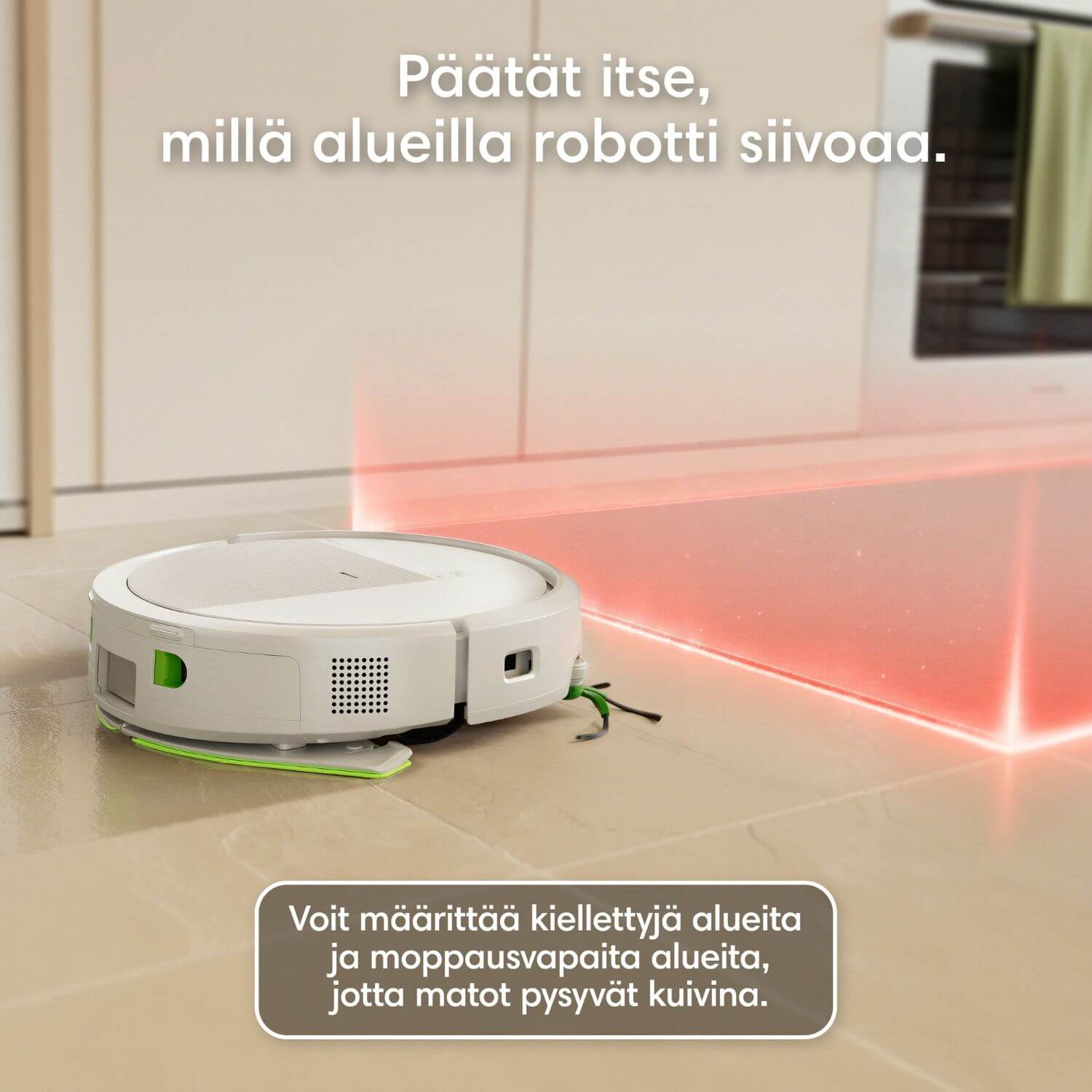 iRobot Roomba Combo 115+ robotti-imuri & -moppi + tyhjennystelakka