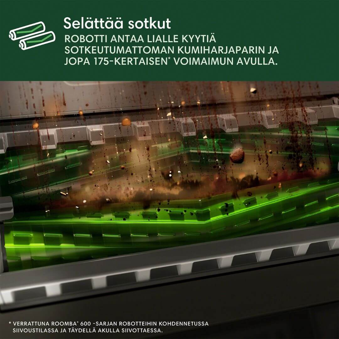 iRobot Roomba Combo Max 705+ robotti-imuri & -moppi + puhdistustelakka