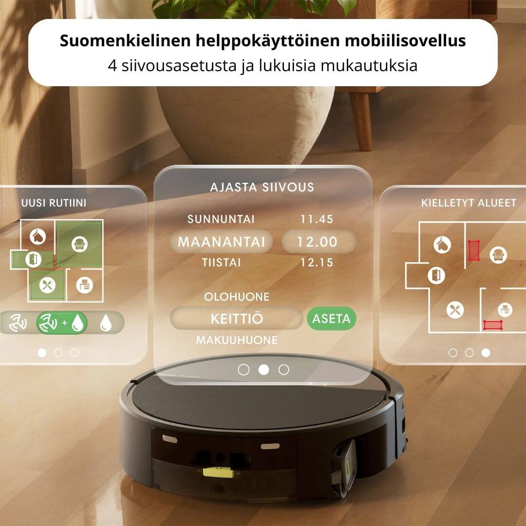 iRobot Roomba Combo Max 705+ robotti-imuri & -moppi + puhdistustelakka