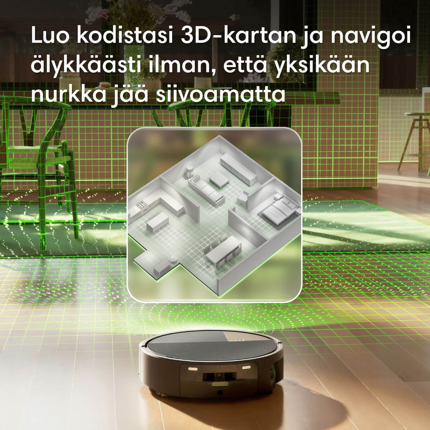 iRobot Roomba Max Combo 775+ robotti-imuri & -moppi + puhdistustelakka