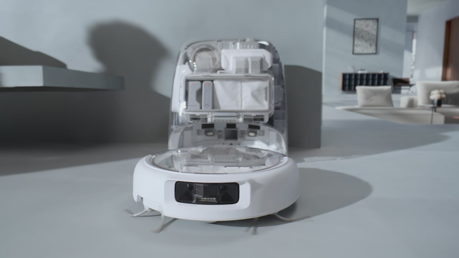 DJI ROMO P robotti-imuri & -moppi + puhdistustelakka