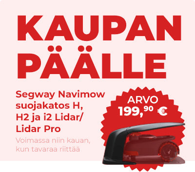 Segway Navimow H230E rajalangaton robottileikkuri (3000 m2)