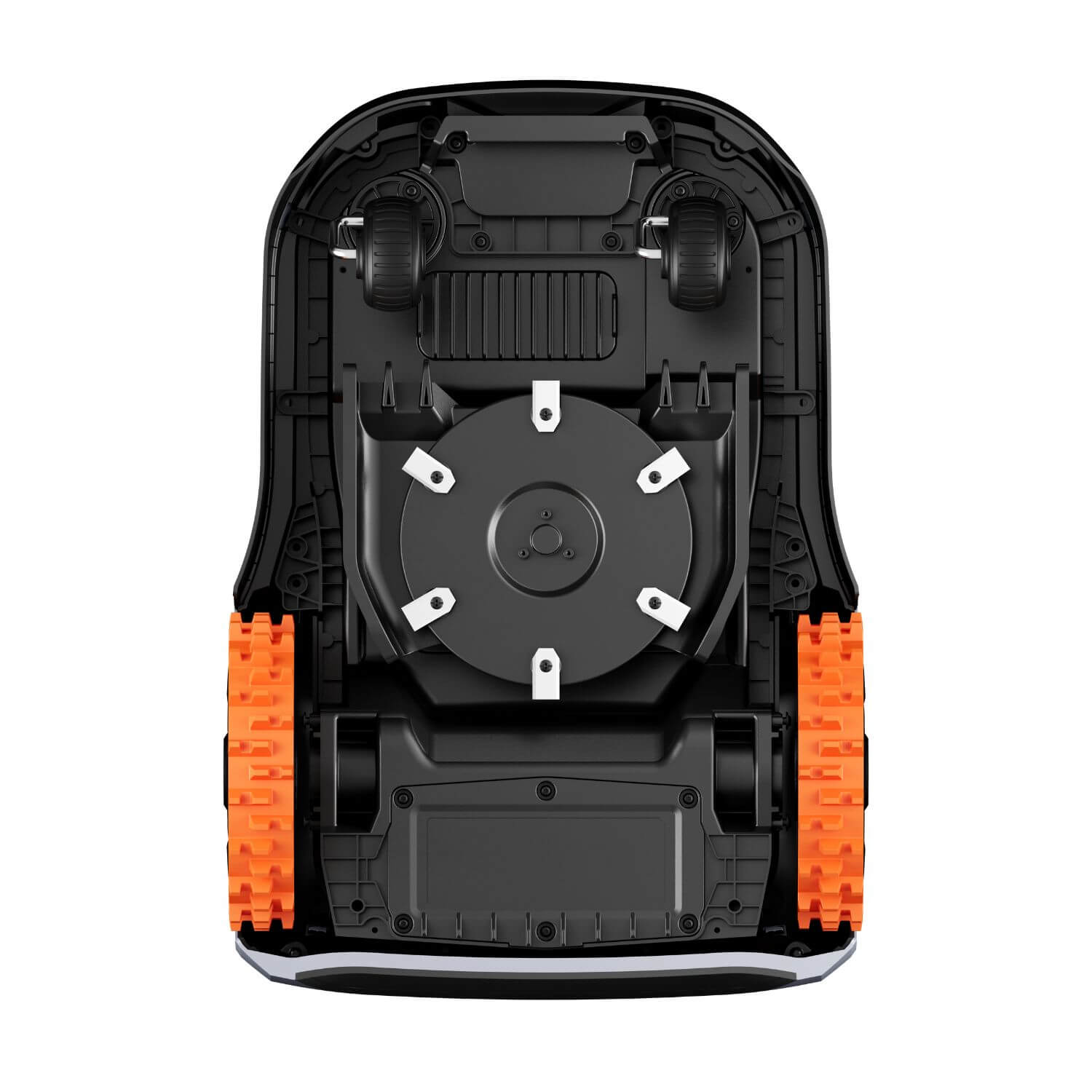 segway navimow i2E lidar rajalangaton robottiruohonleikkuri harmaa/musta, tuotekuva pohja